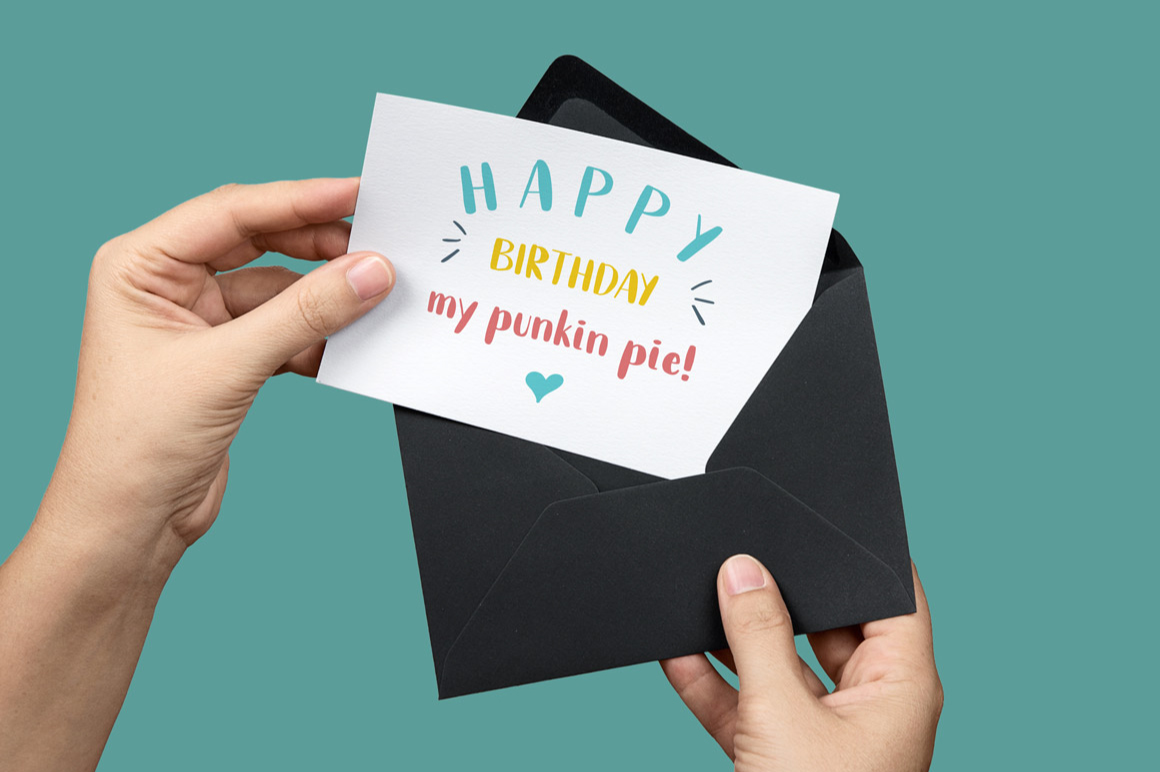Rainy Day Font PNG with transparent background - Preview 4