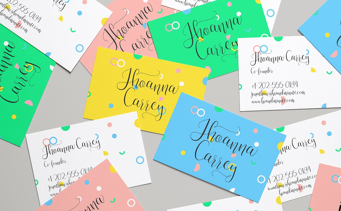 Rositalight Font PNG with transparent background - Preview 3