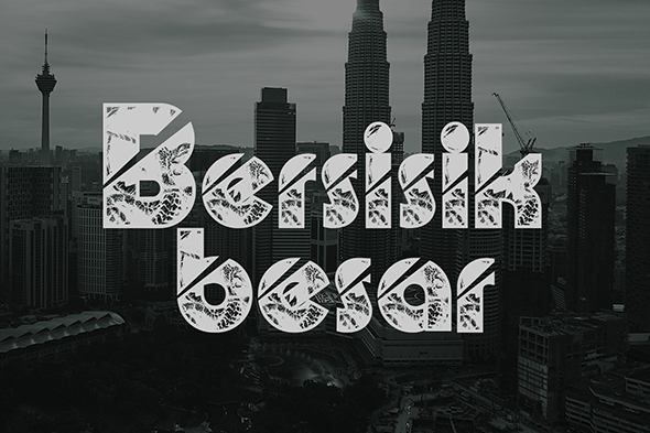 SeaMonster Font PNG with transparent background - Preview 2
