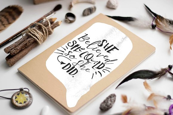 Show & Tell Font PNG with transparent background - Preview 1