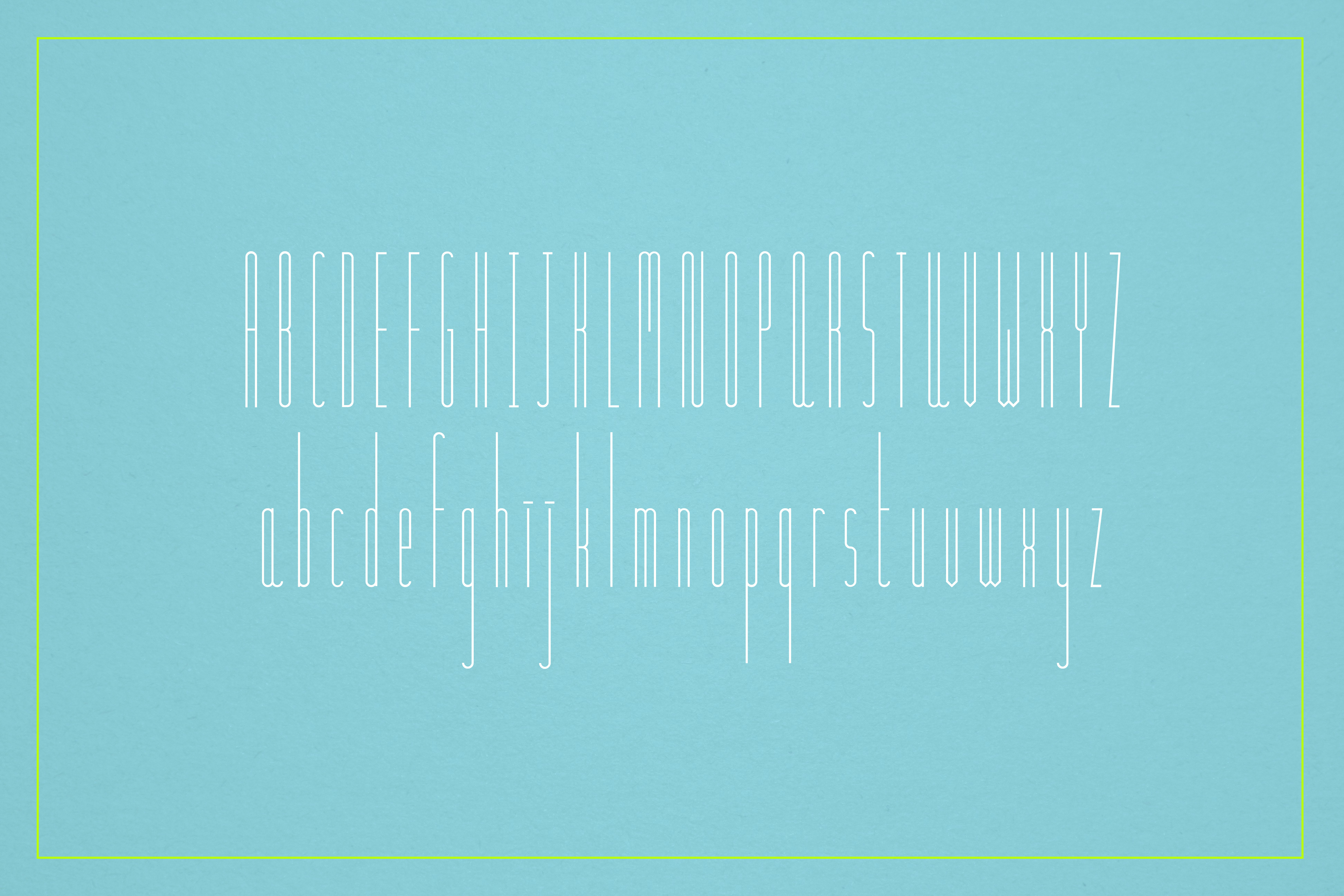 Slendergrey Font PNG with transparent background - Preview 1
