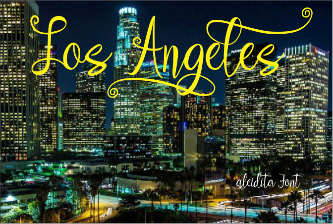Aleidita Font - Preview 1
