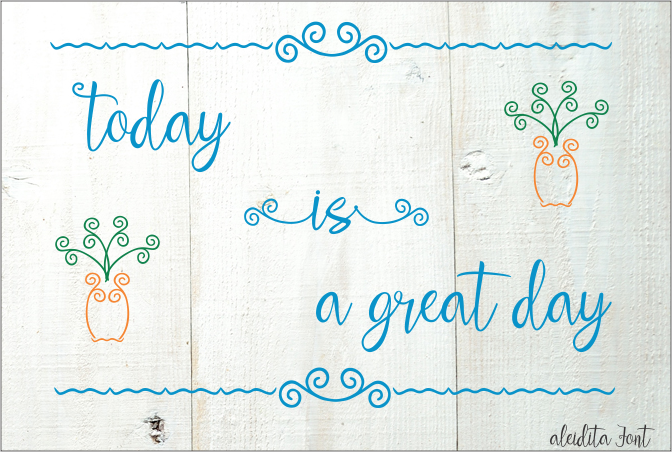 Aleidita Font - Preview 6