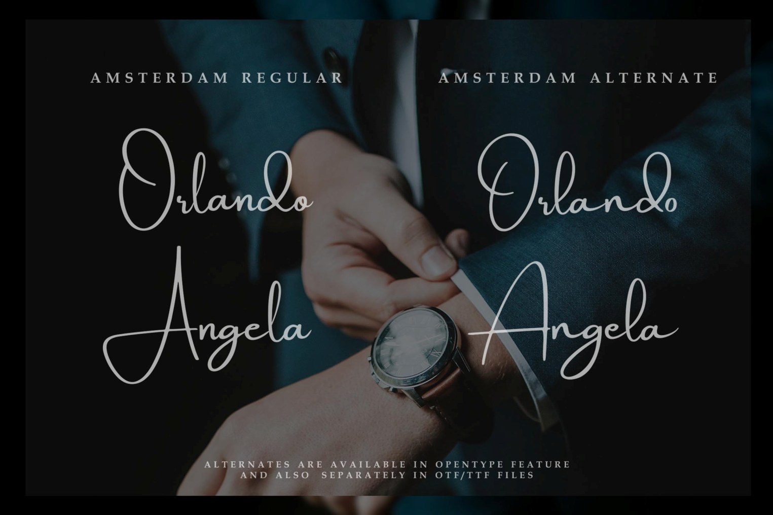Amsterdam Font - Preview 5