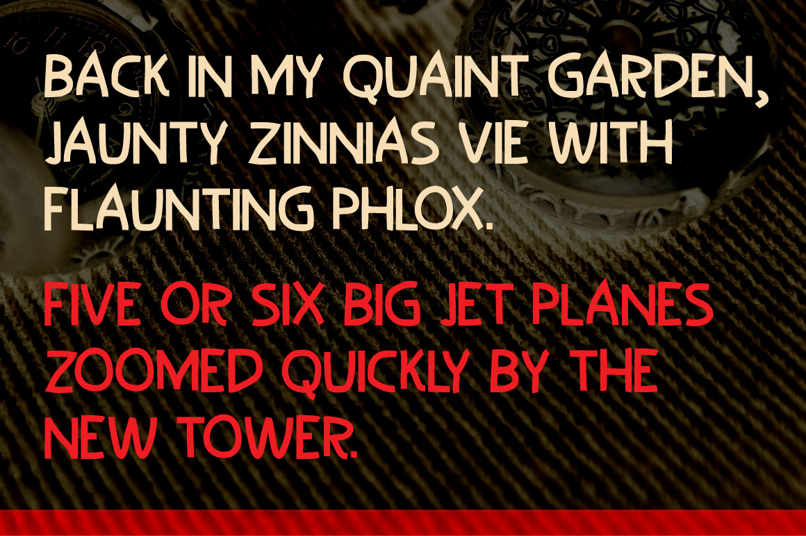 Bixens Font - Preview 1