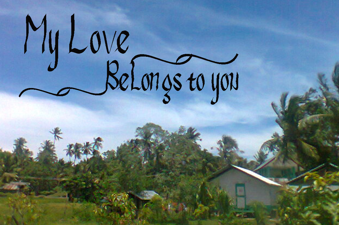 Bregede Love Font PNG with transparent background - Preview 2