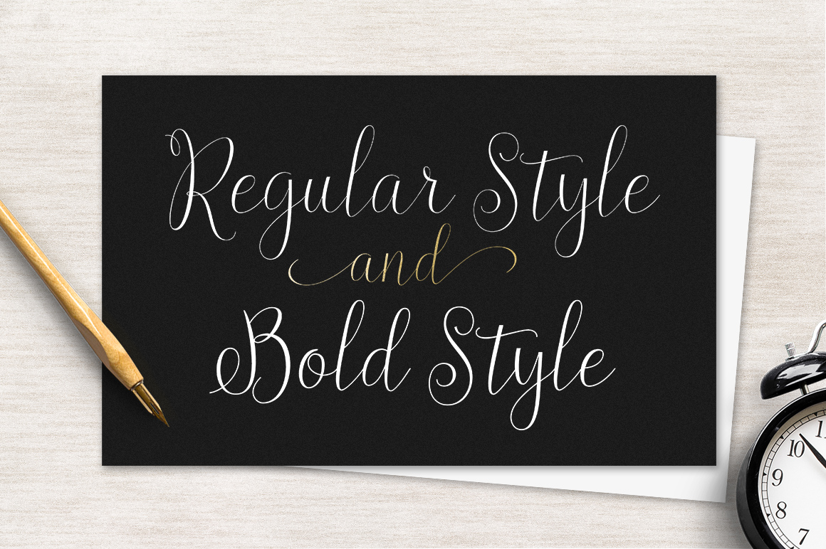 Butterfly Script Font - Preview 3