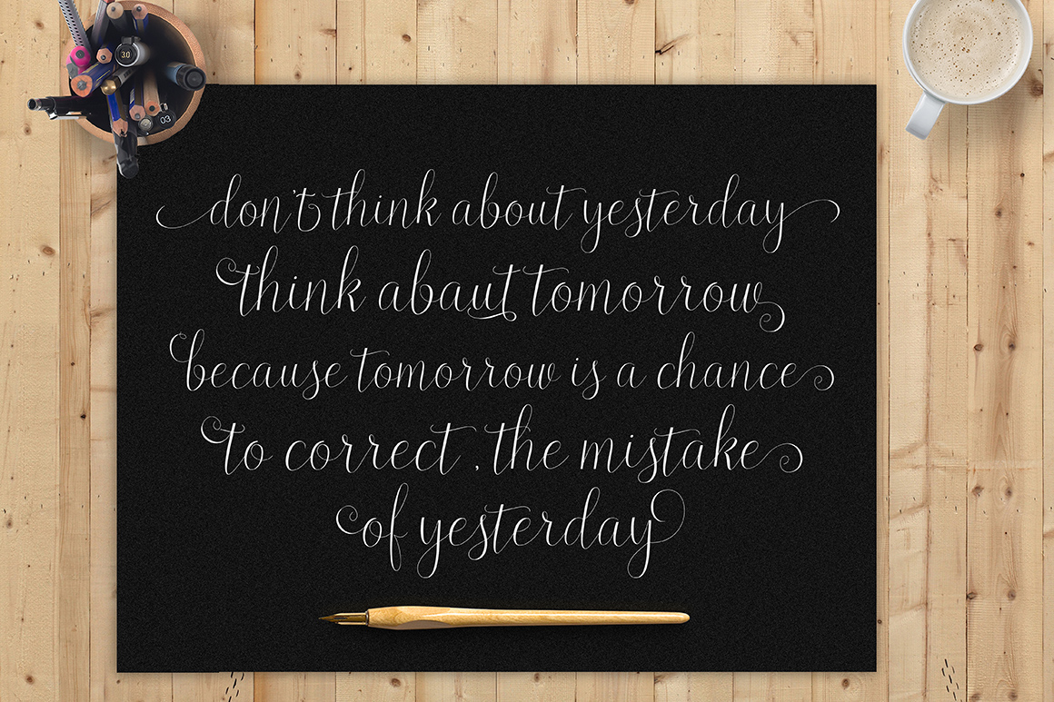 Butterfly Script Font - Preview 6