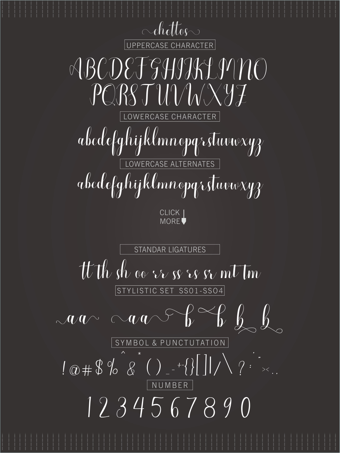 Chitos Font - Preview 4