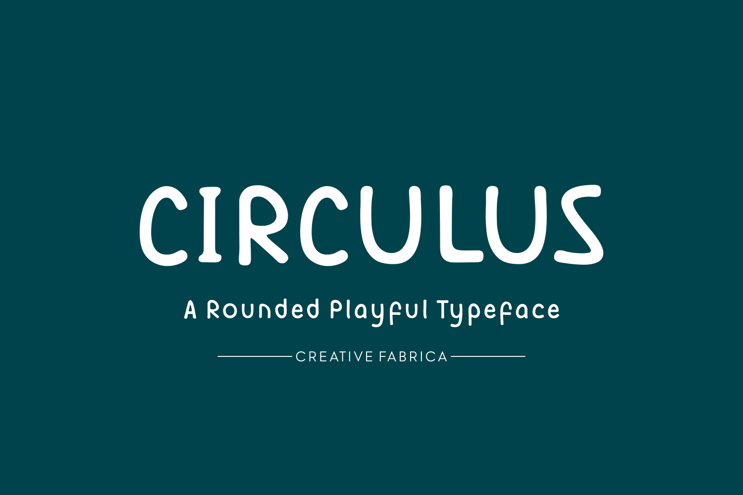 Circulus Font - Preview 1