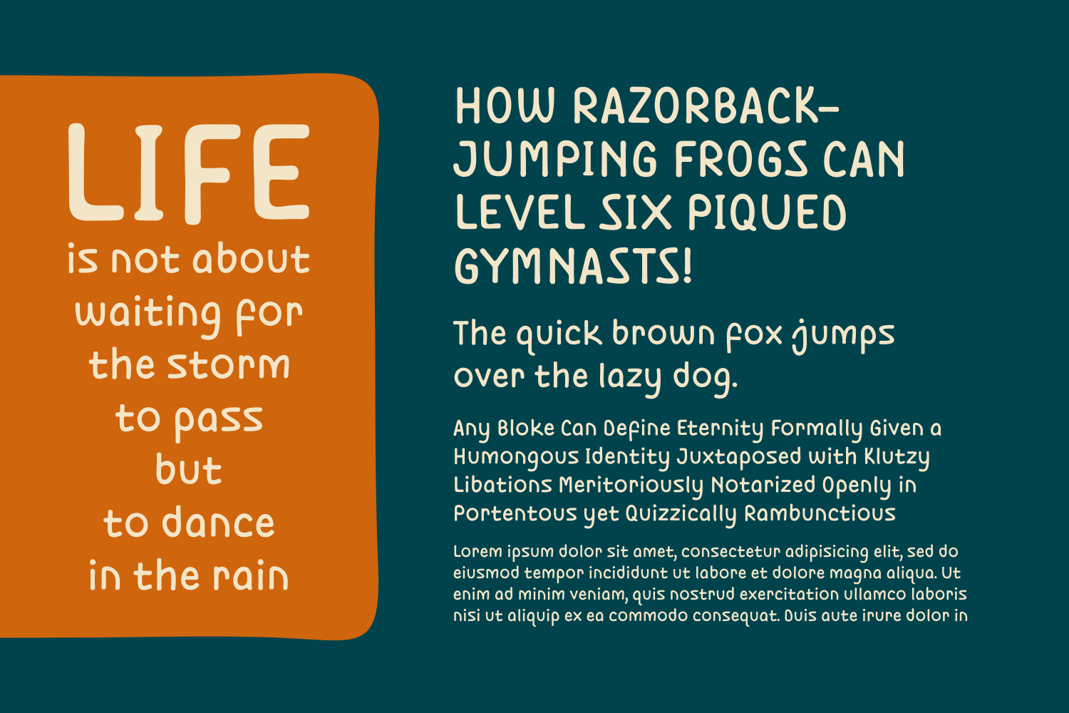 Circulus Font - Preview 5
