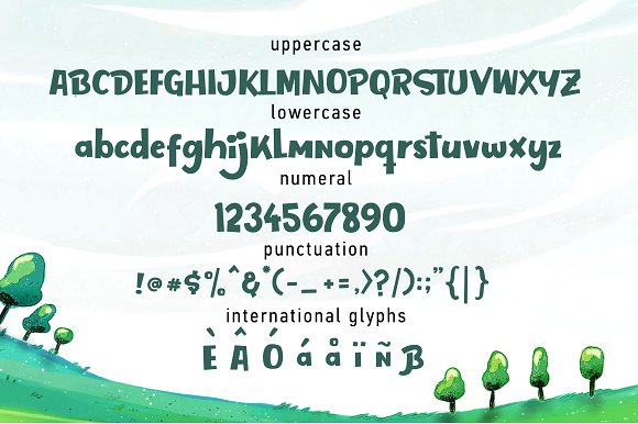 Comichate Font - Preview 1