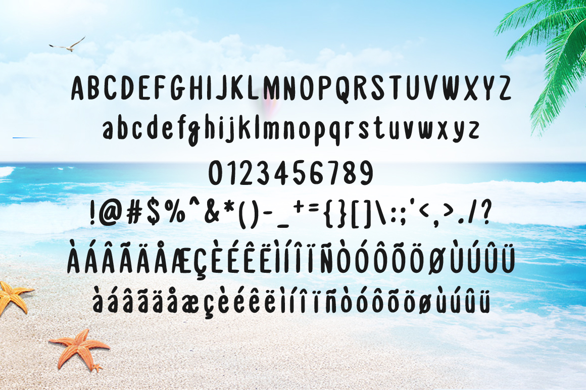 Dusty Miller Font PNG with transparent background - Preview 3