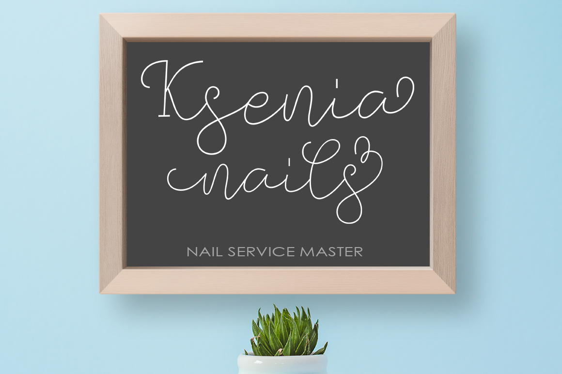 Felicity Font - Preview 1
