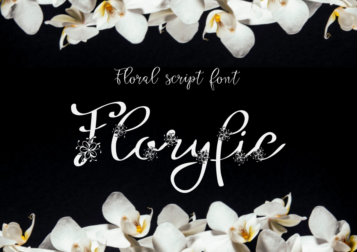 Floryfic Font - Preview 1