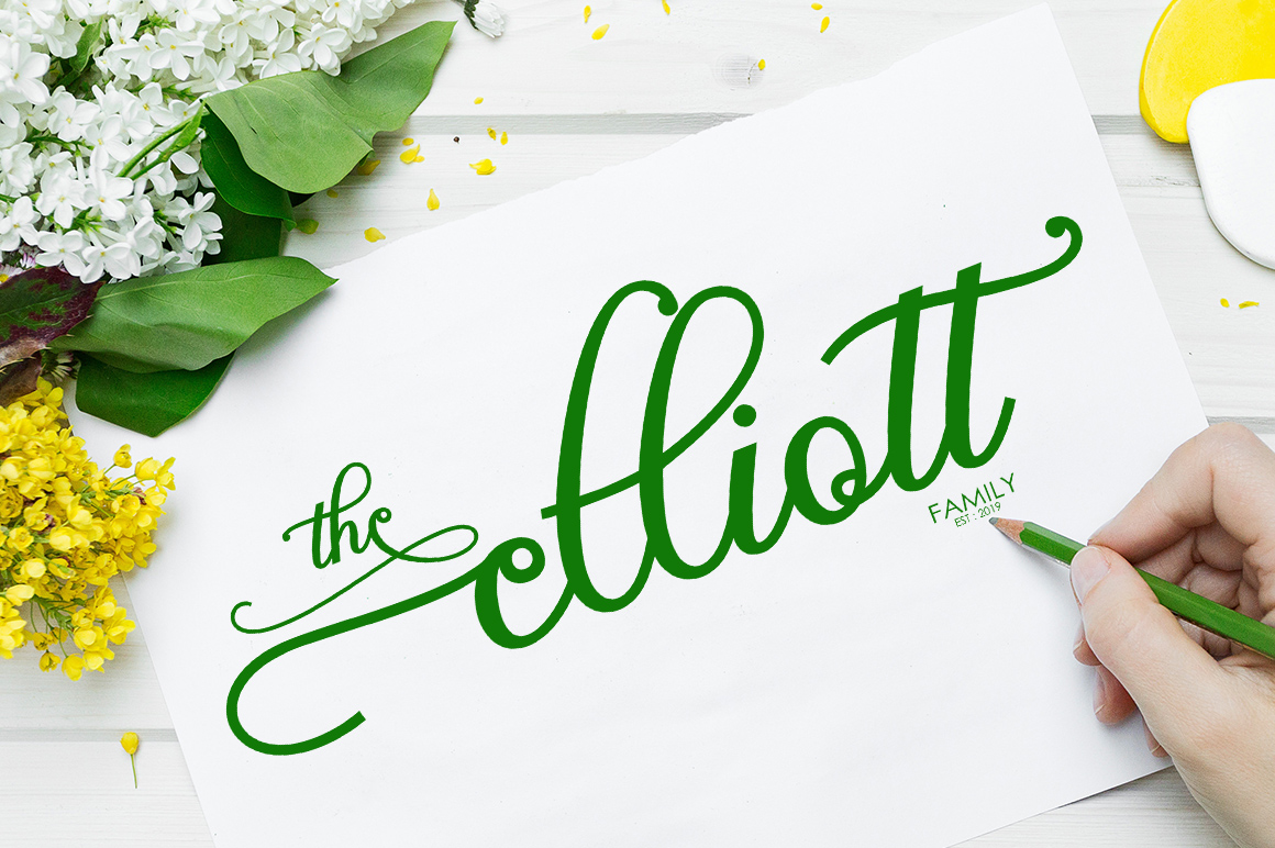 Gloretha Font - Preview 2