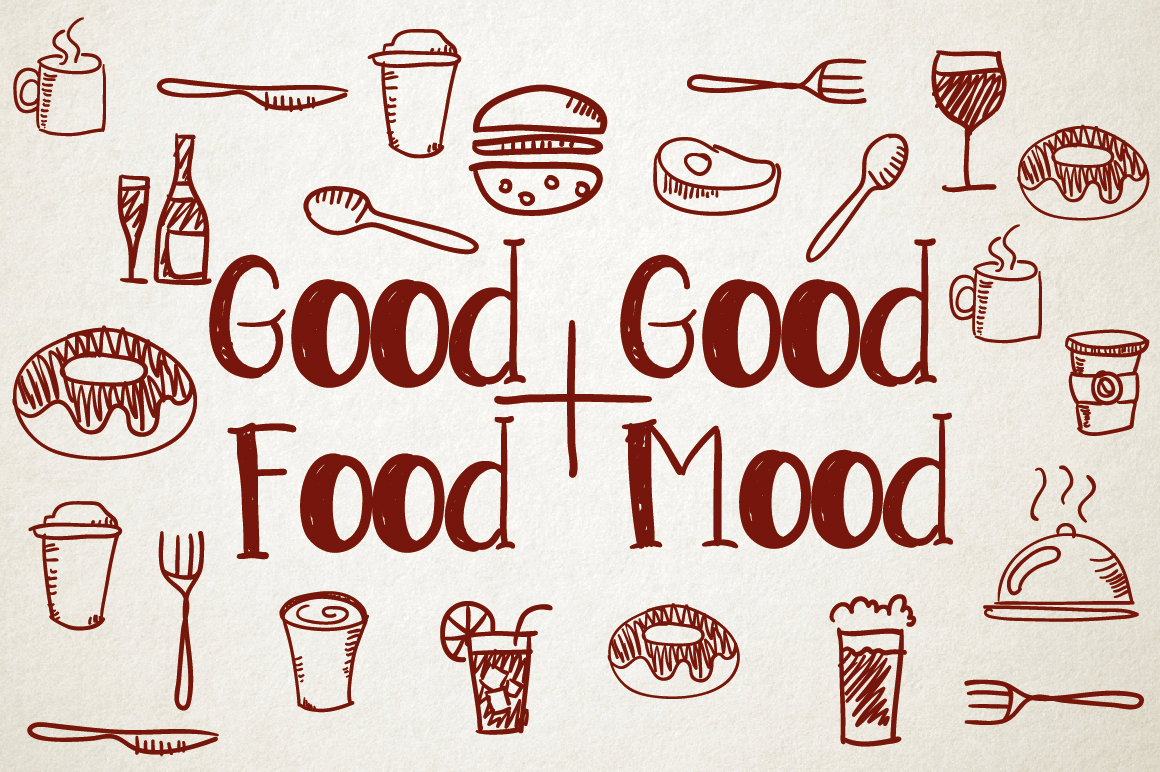 Go Doodling Font PNG with transparent background - Preview 1