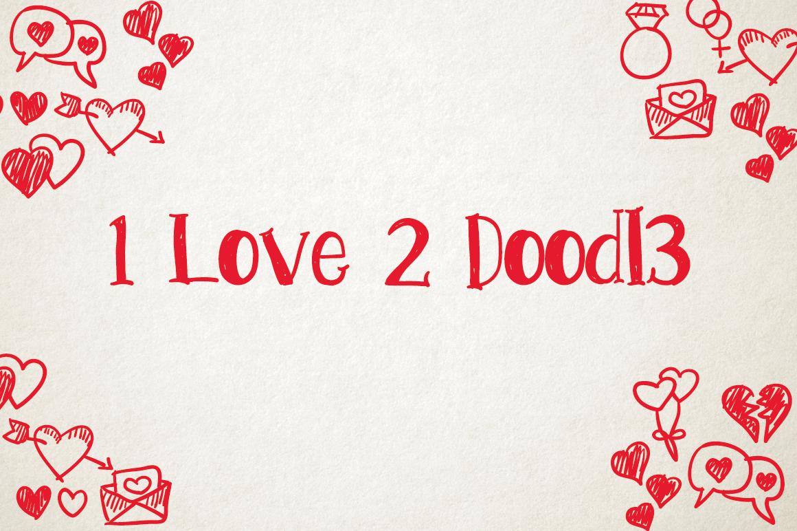Go Doodling Font PNG with transparent background - Preview 2