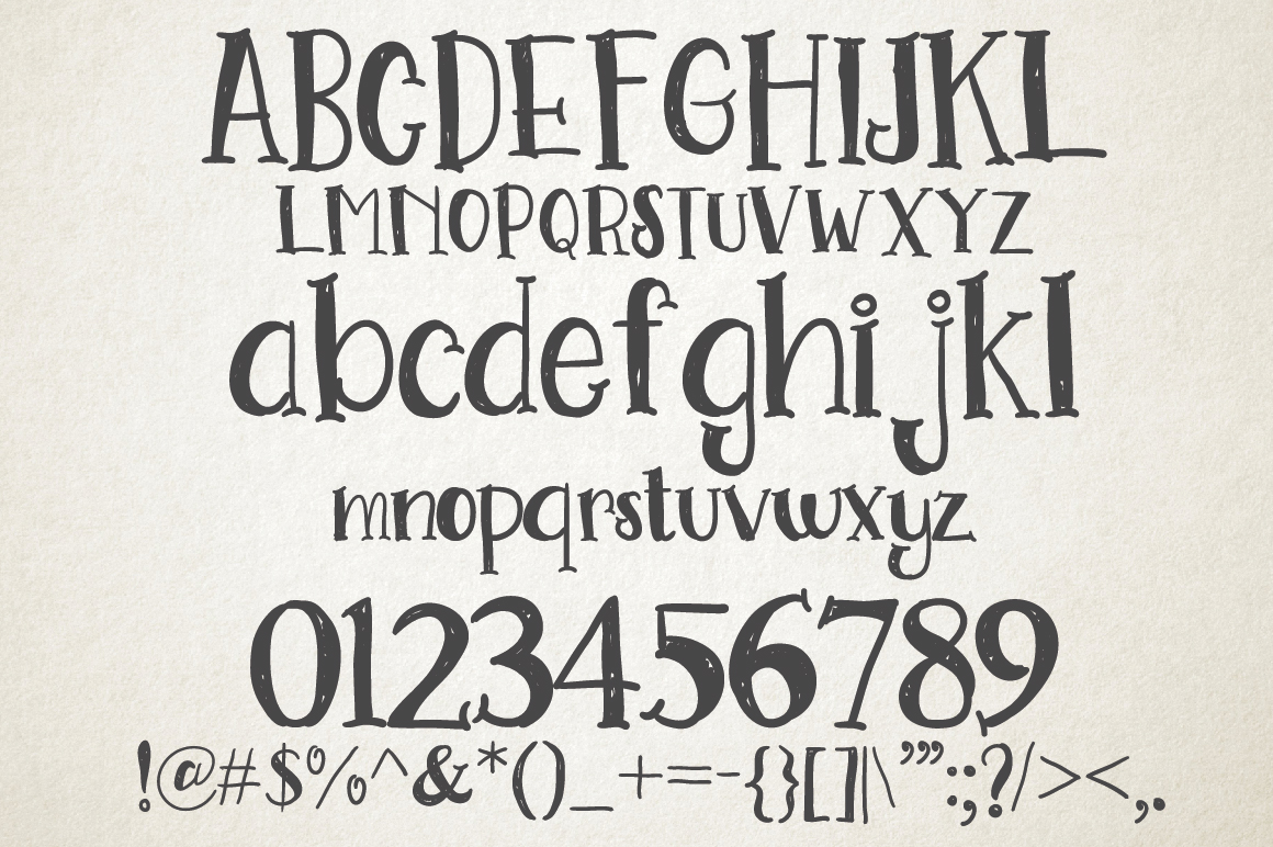 Go Doodling Font PNG with transparent background - Preview 4