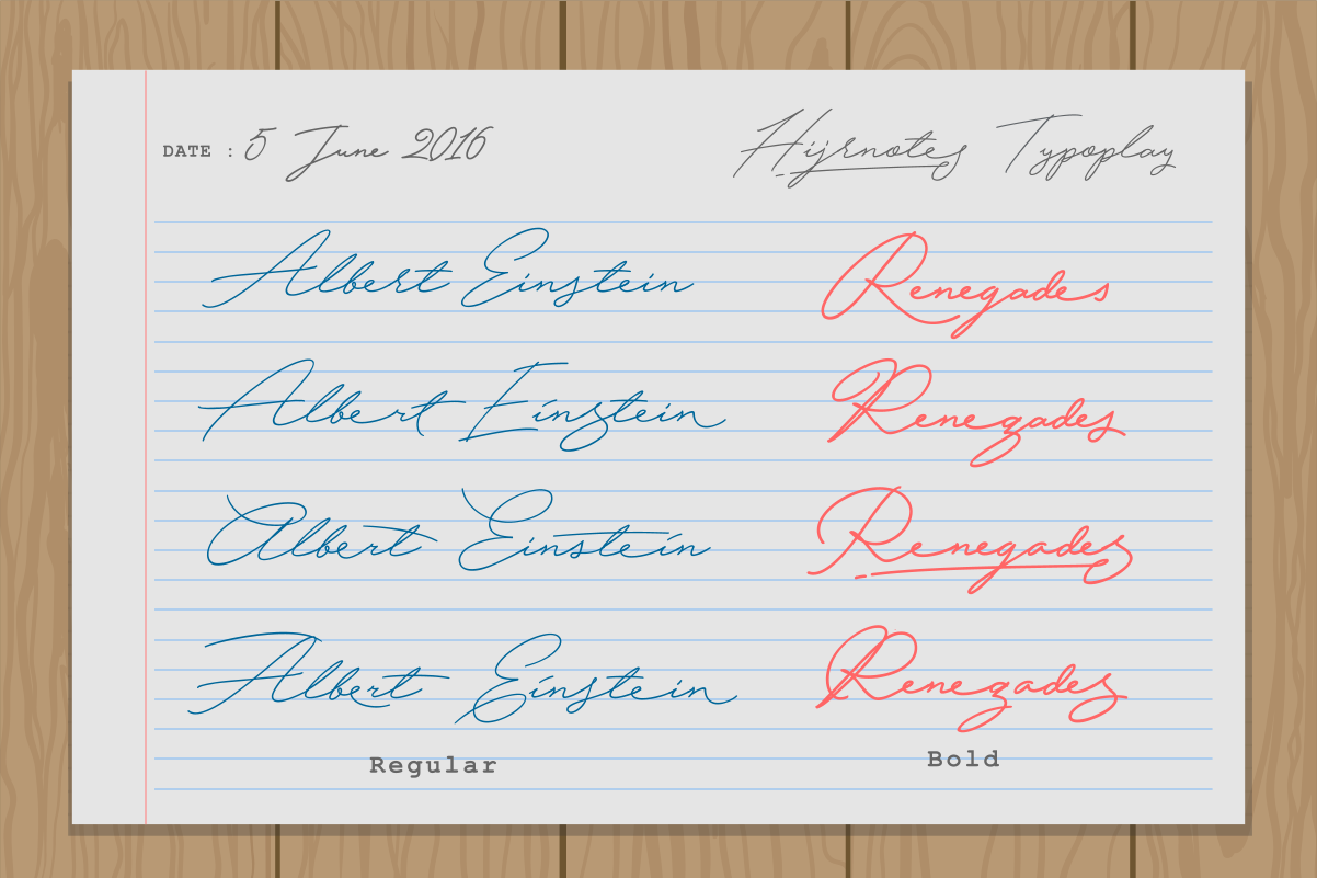 Hijrnotes Font PNG with transparent background - Preview 6