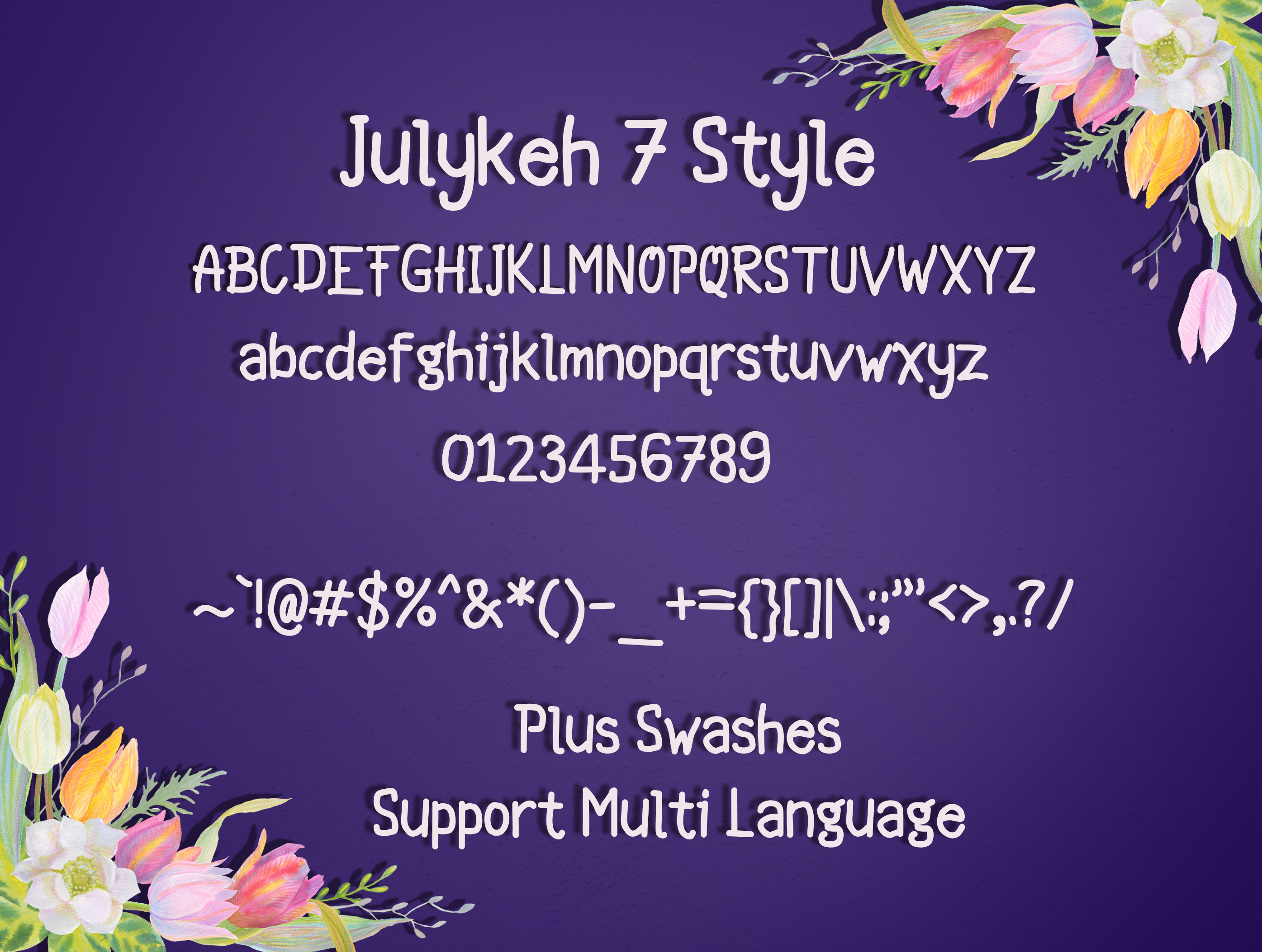 Julykeh Font PNG with transparent background - Preview 4