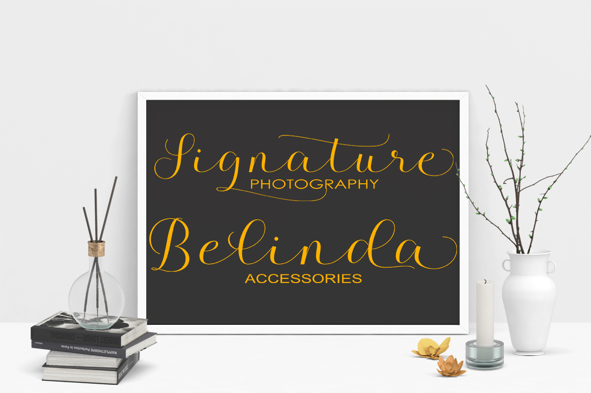 Kalisha Font PNG with transparent background - Preview 1