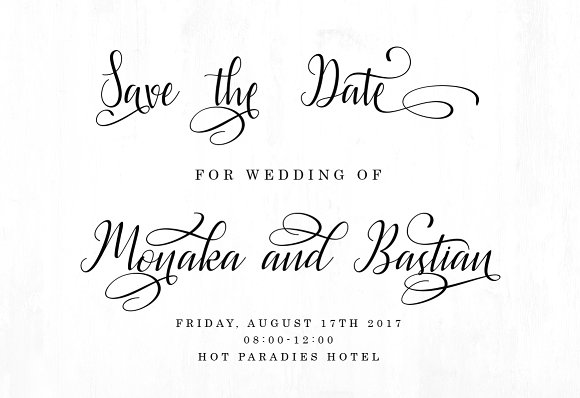 Latasha Font PNG with transparent background - Preview 1