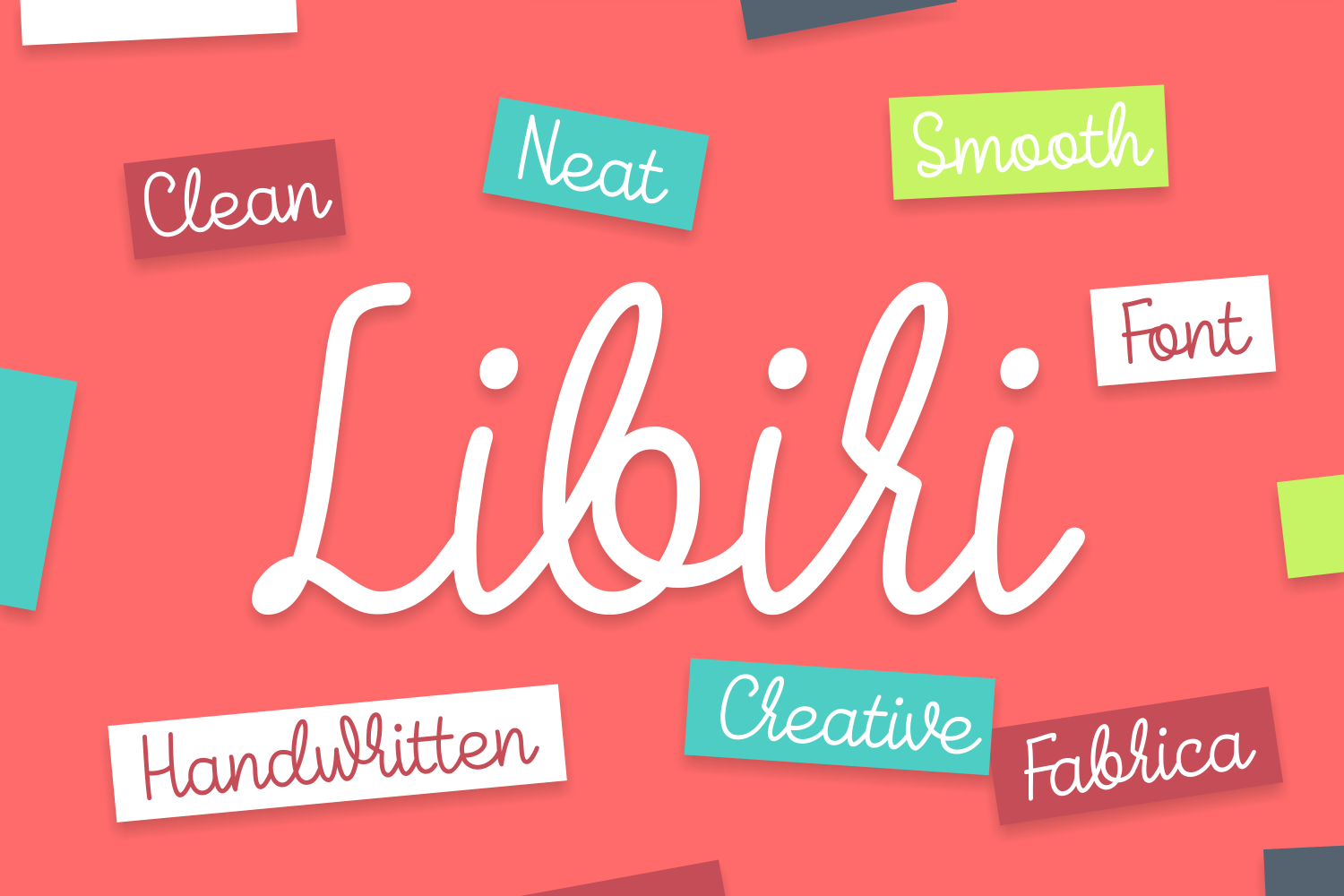 Libiri Font PNG with transparent background - Preview 1