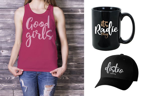 Like Bandits Ink Font PNG with transparent background - Preview 6