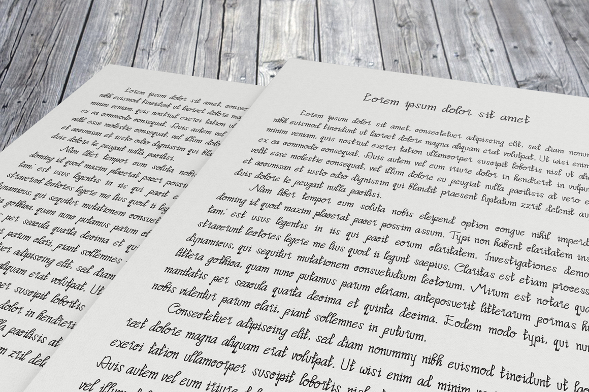 Limpoke Font PNG with transparent background - Preview 3