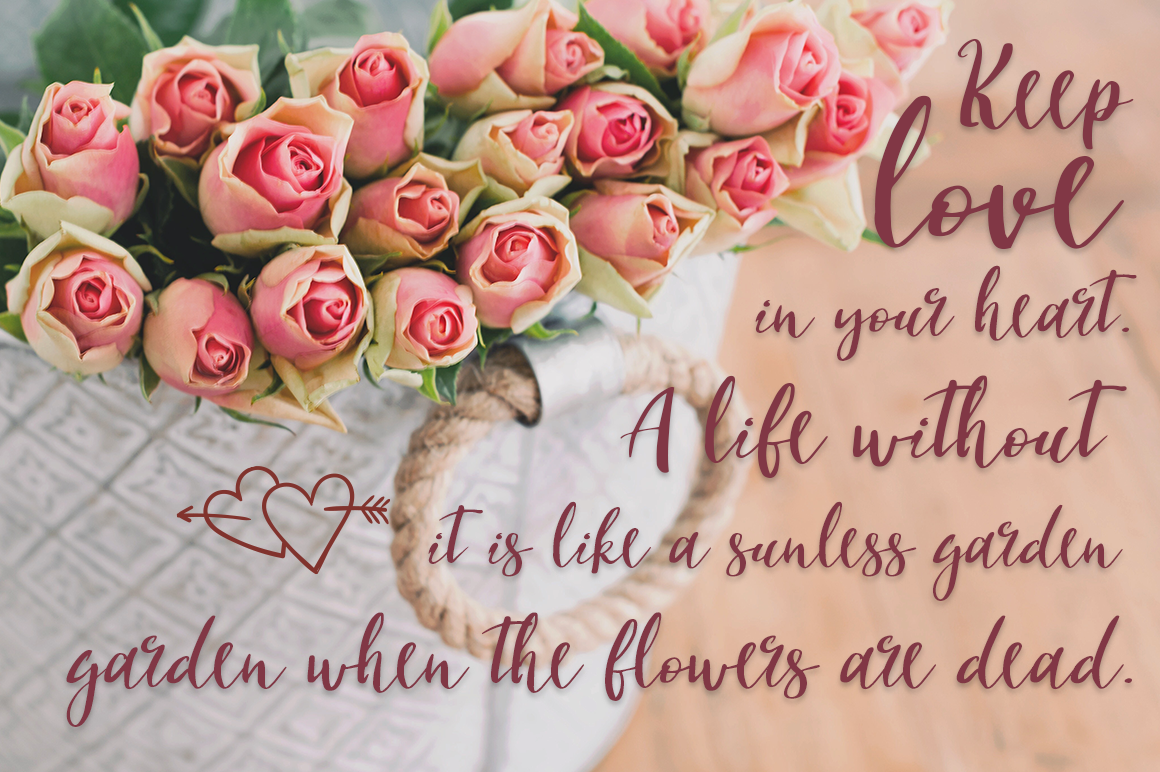 Magdolena Font font preview - 5