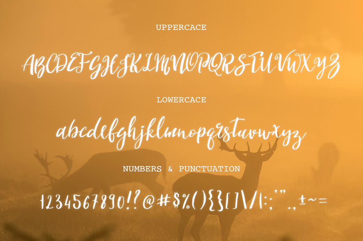 Magdolena Font font preview - 6