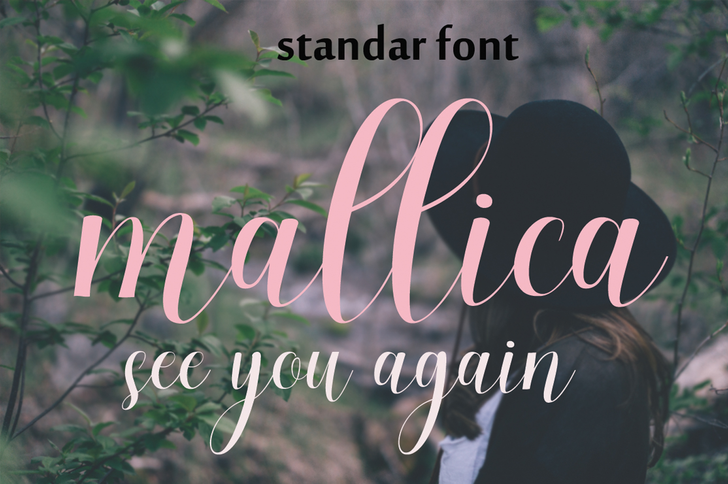 Mallica Font PNG with transparent background - Preview 5