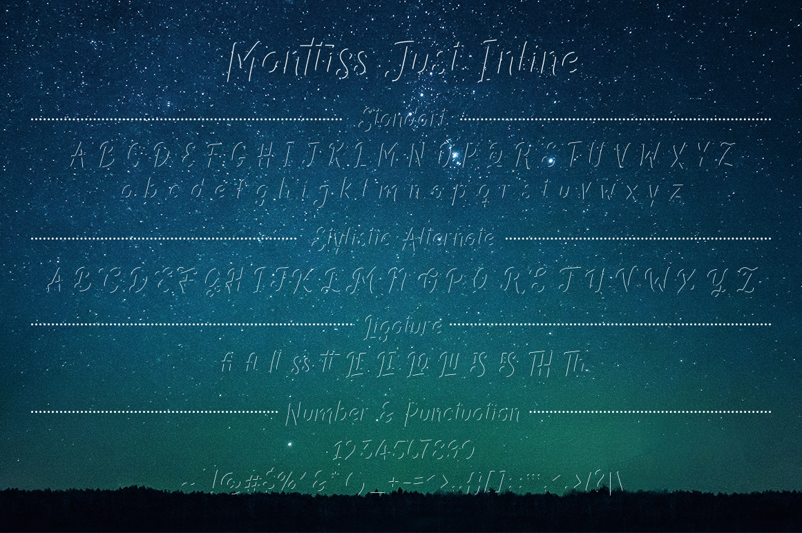 Manttiss Font PNG with transparent background - Preview 6