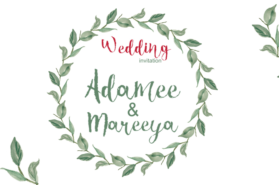 Mareena Font PNG with transparent background - Preview 6