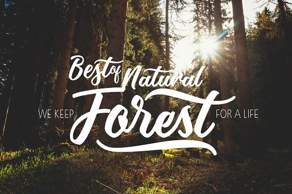 Mothica Script Font PNG with transparent background - Preview 2