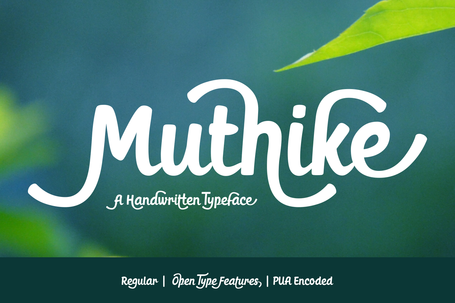 Muthike Font PNG with transparent background - Preview 3