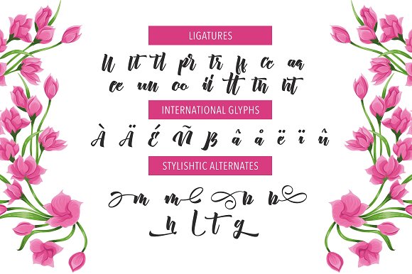 New Aprillia Font PNG with transparent background - Preview 5