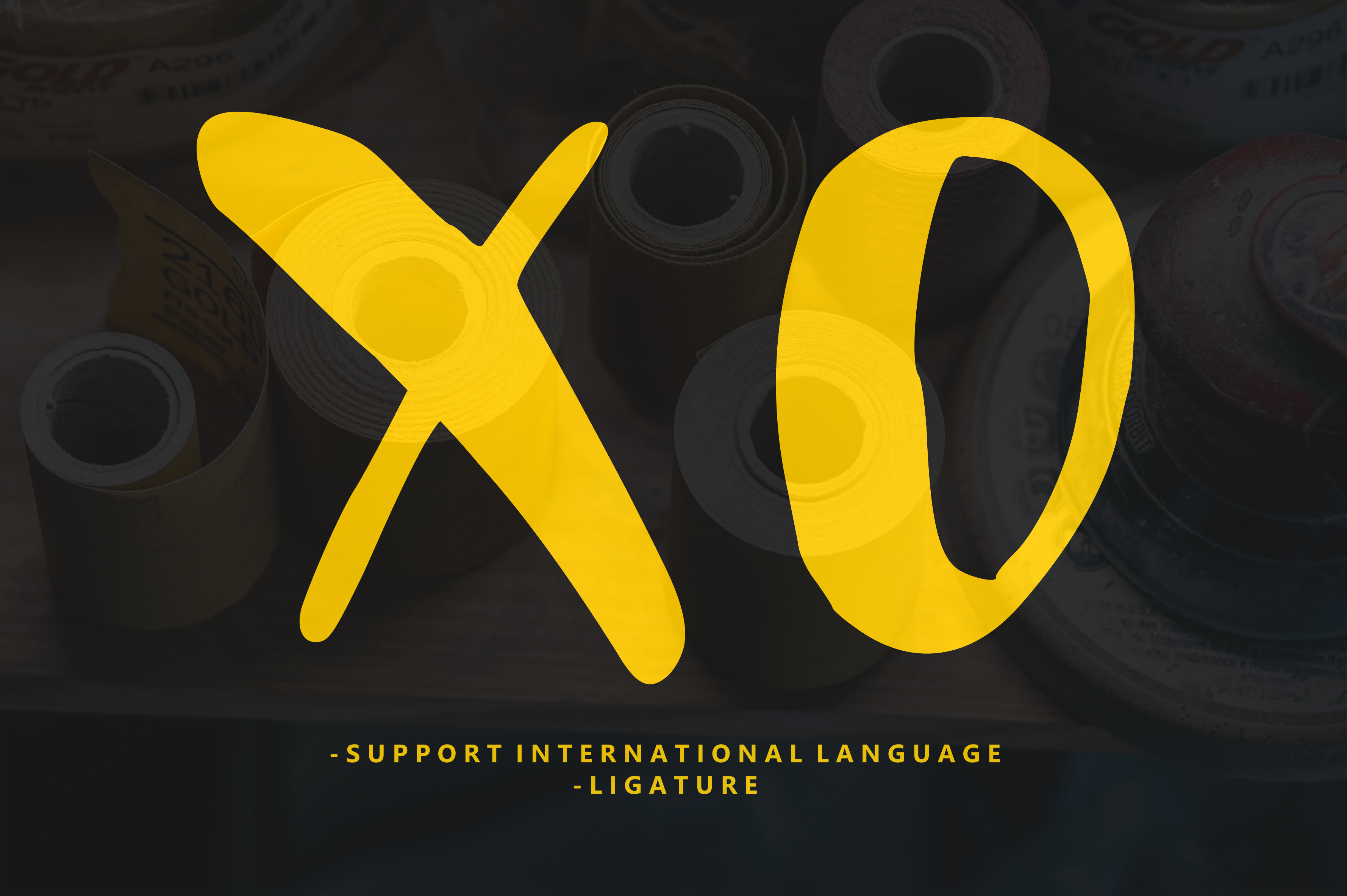 Ornexo Font PNG with transparent background - Preview 1