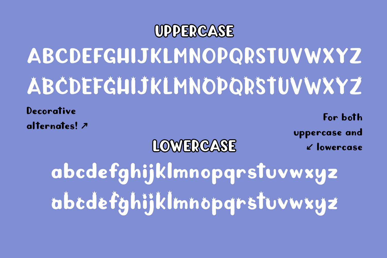 Prince Rollick Font PNG with transparent background - Preview 1