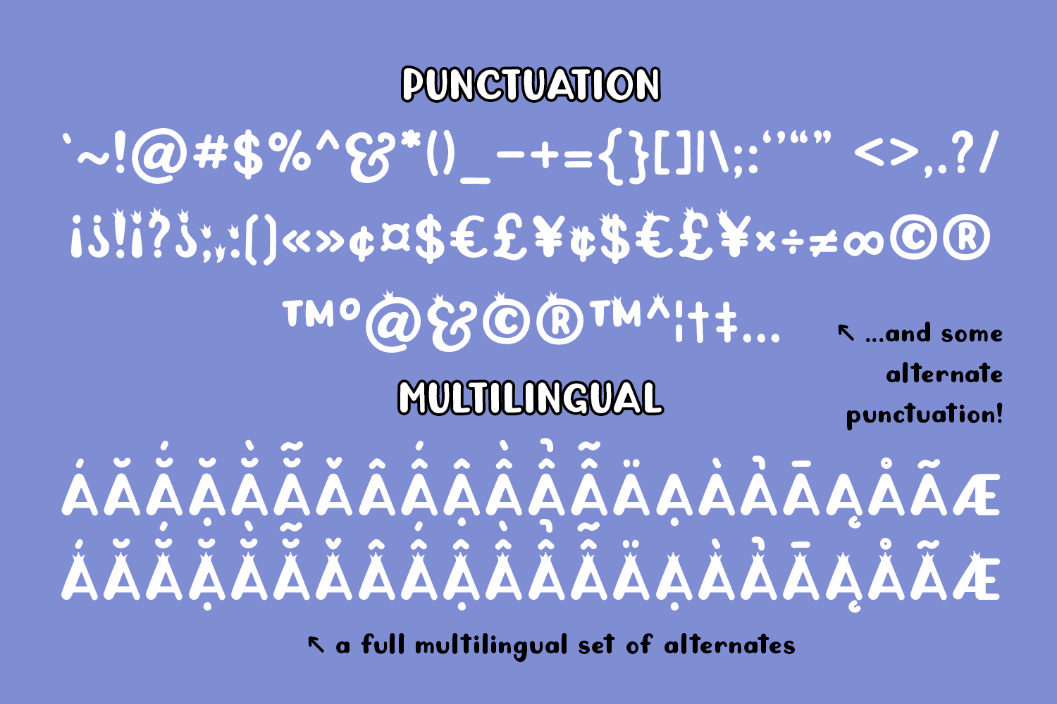 Prince Rollick Font PNG with transparent background - Preview 3