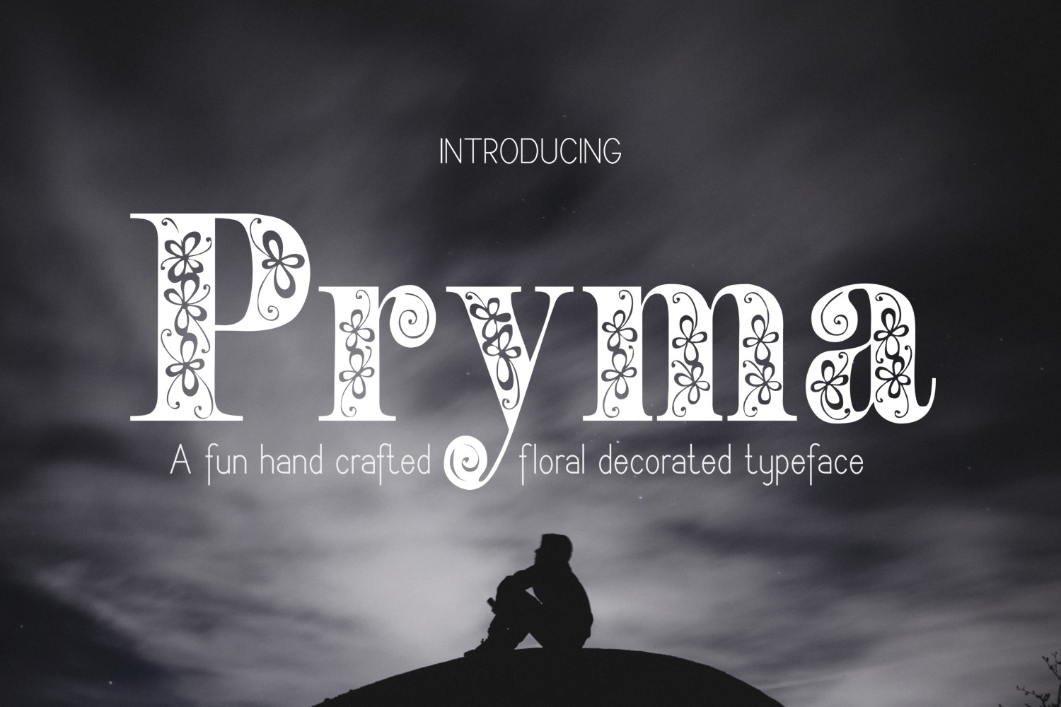 Pryma Font PNG with transparent background - Preview 1