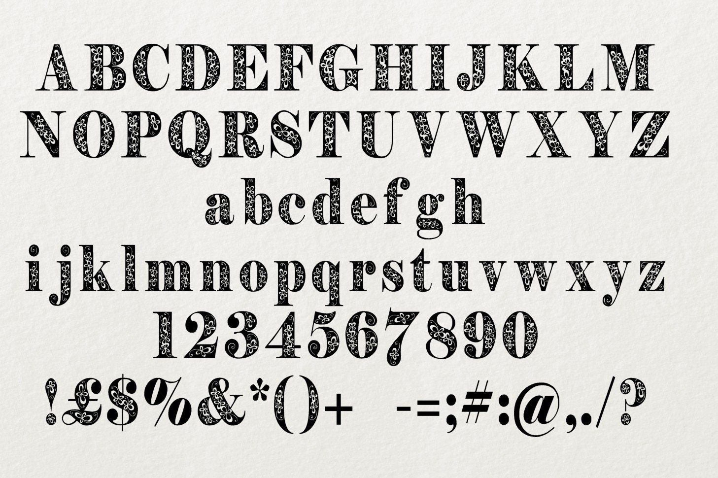 Pryma Font PNG with transparent background - Preview 2