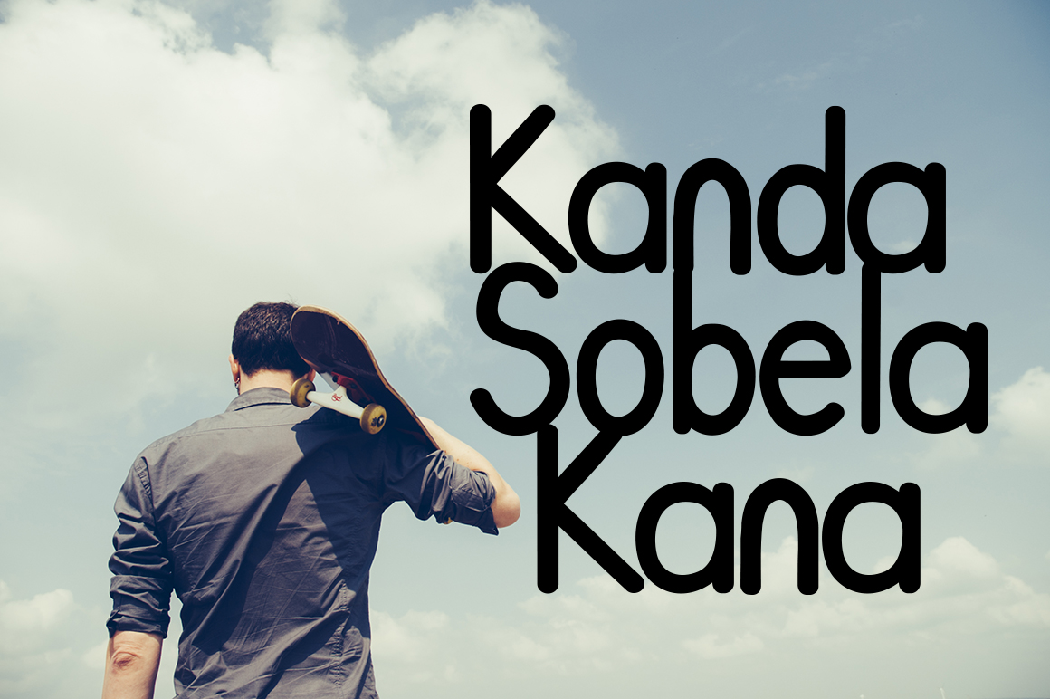Red Monday Font PNG with transparent background - Preview 3