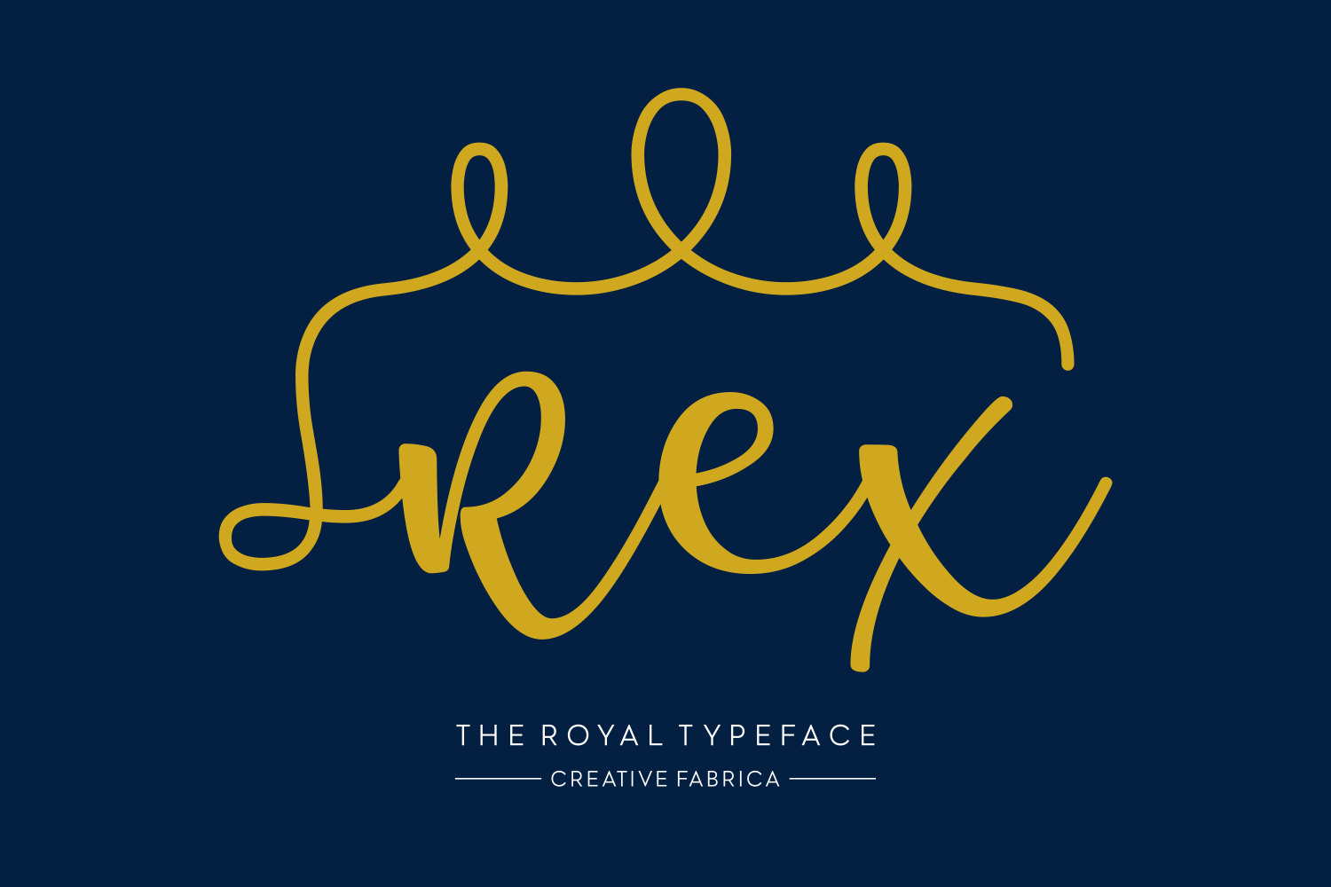 Rex Font PNG with transparent background - Preview 1