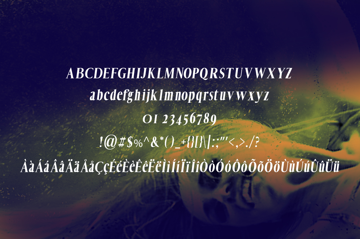 Rodless Font PNG with transparent background - Preview 3