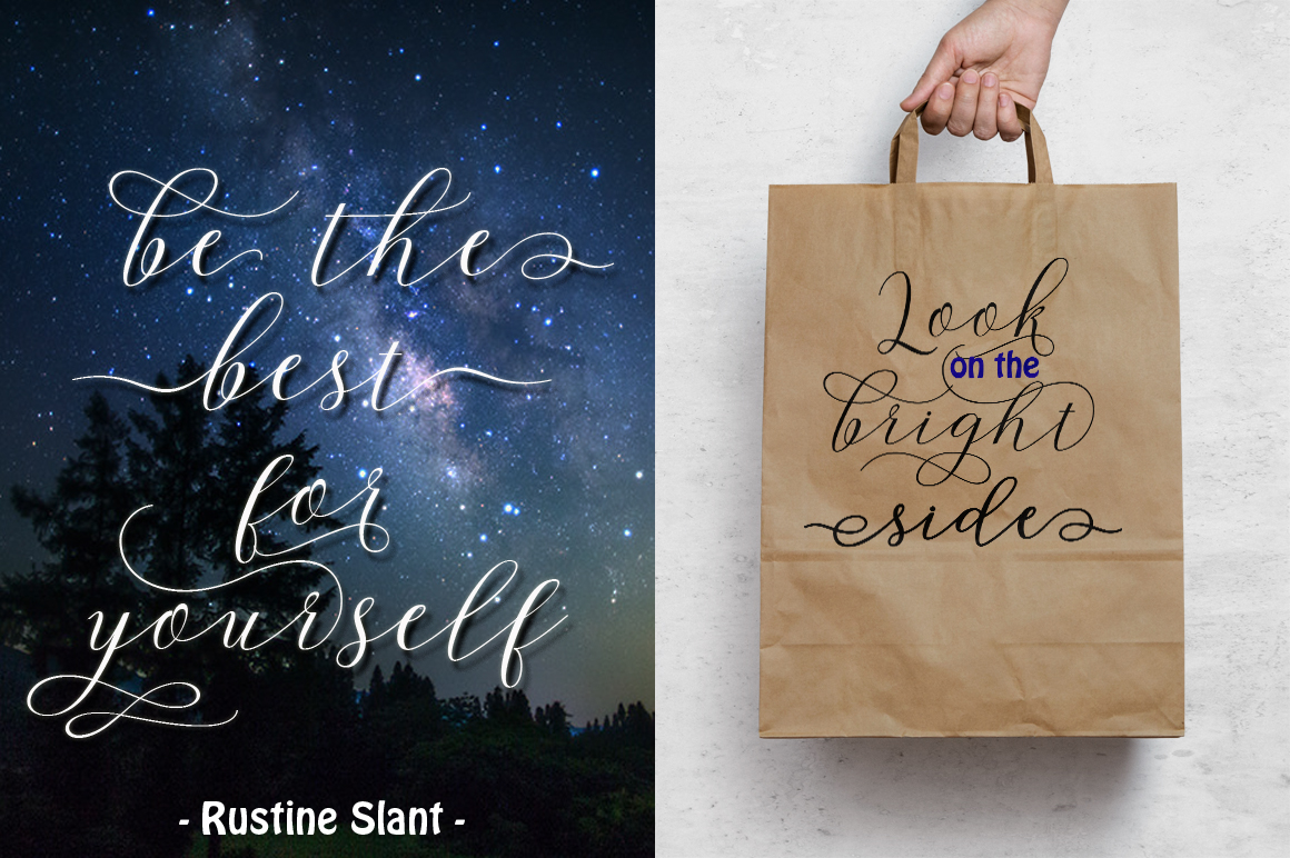 Rustine Font PNG with transparent background - Preview 3
