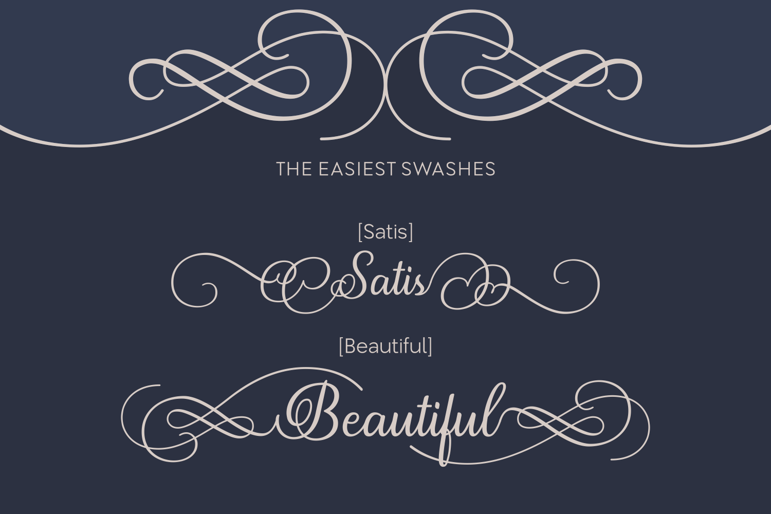Satis Font font preview - 2