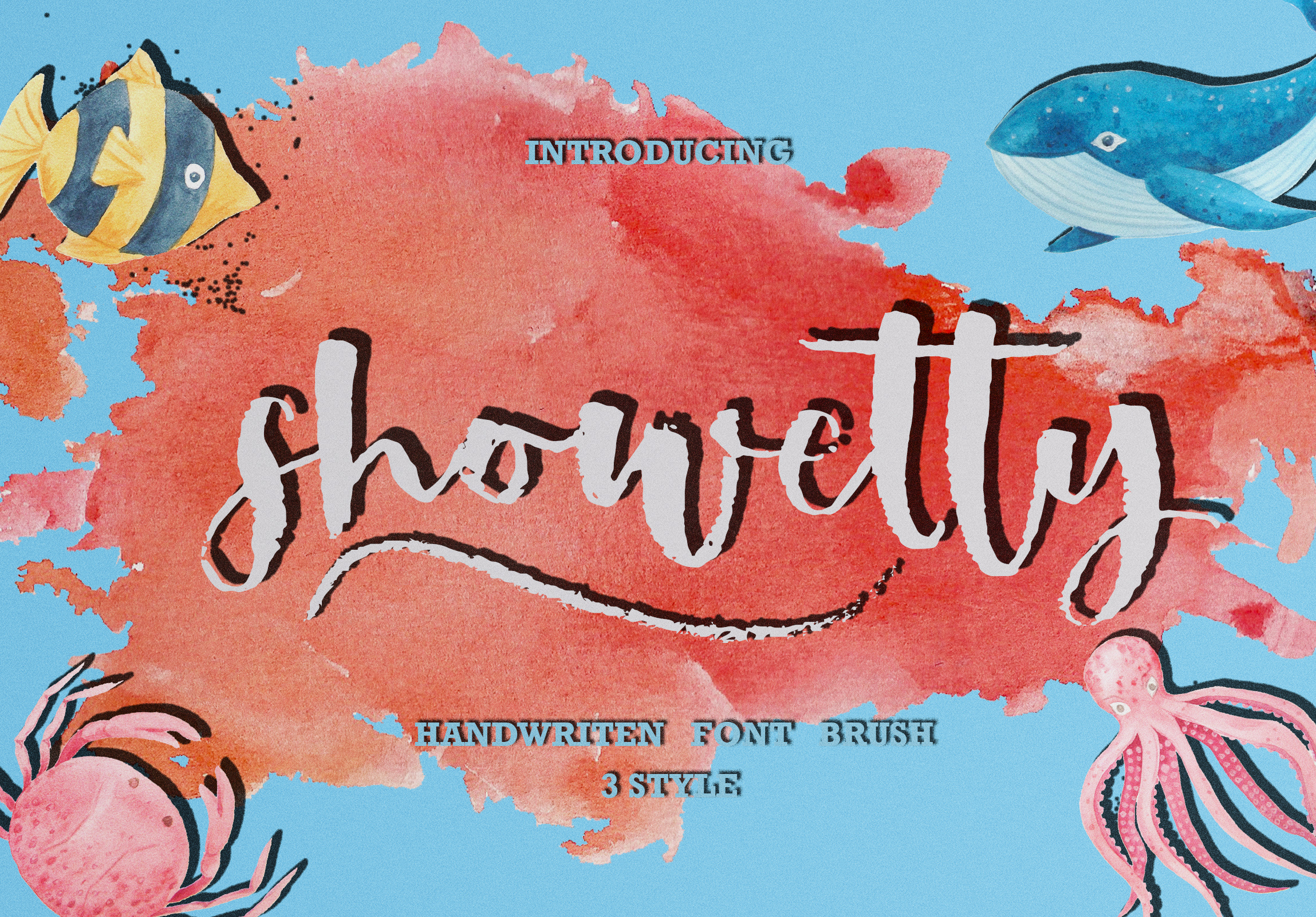Showetty Font PNG with transparent background - Preview 2