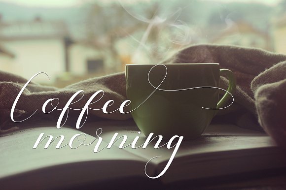 Silicia Font PNG with transparent background - Preview 5
